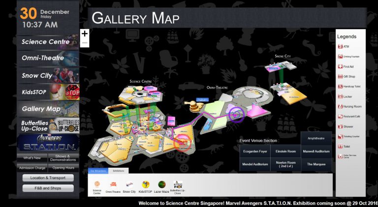 Science Center WayFinding